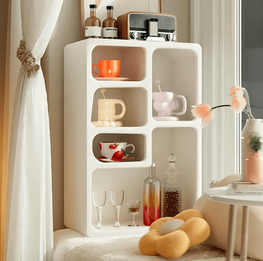 White Bedside Table for Modern Elegance