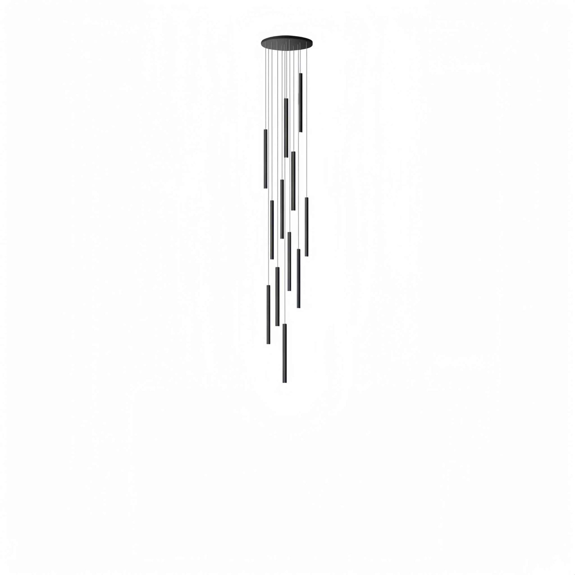 12 heads Staircase Chandelier - orangme.com