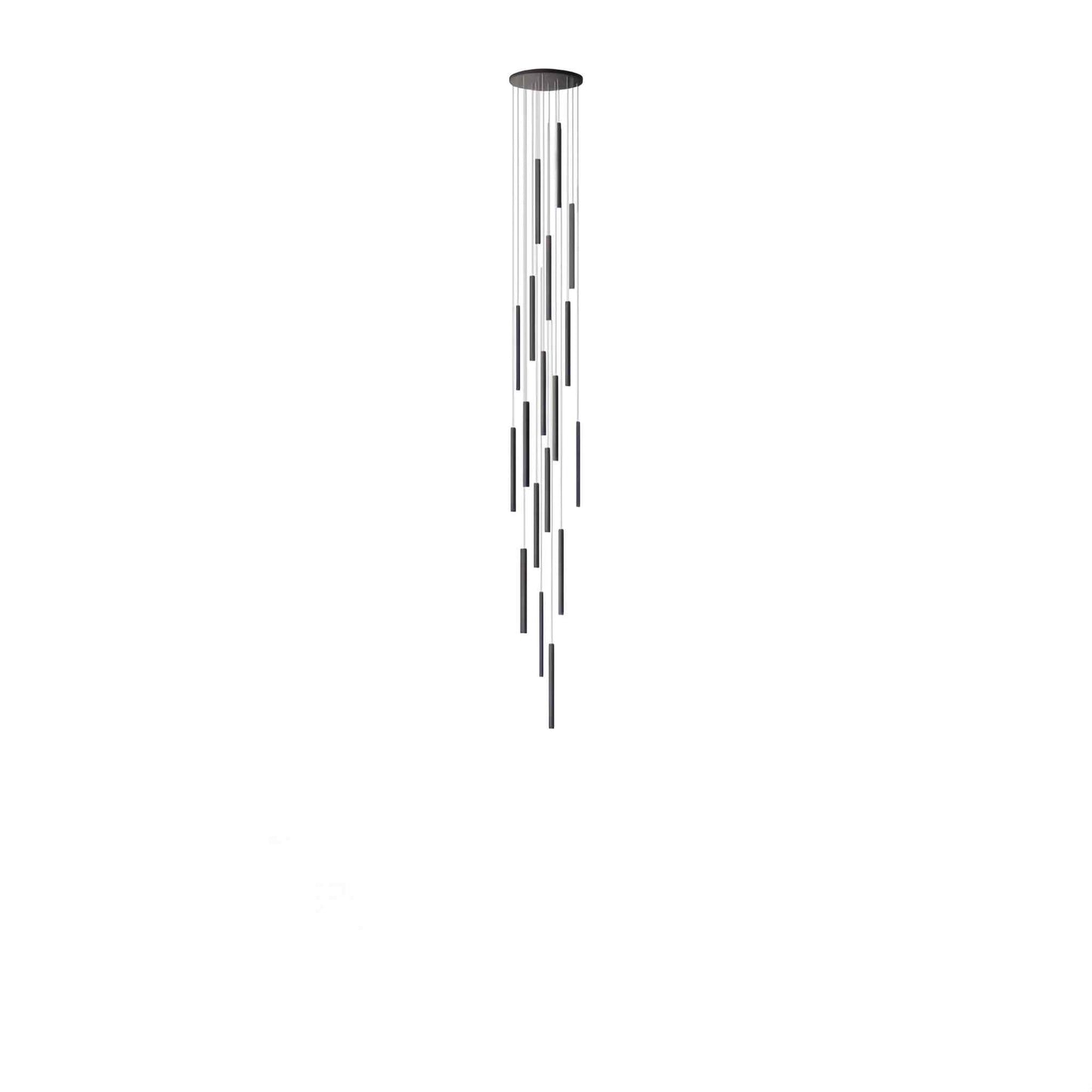 18 heads Staircase Chandelier - orangme.com