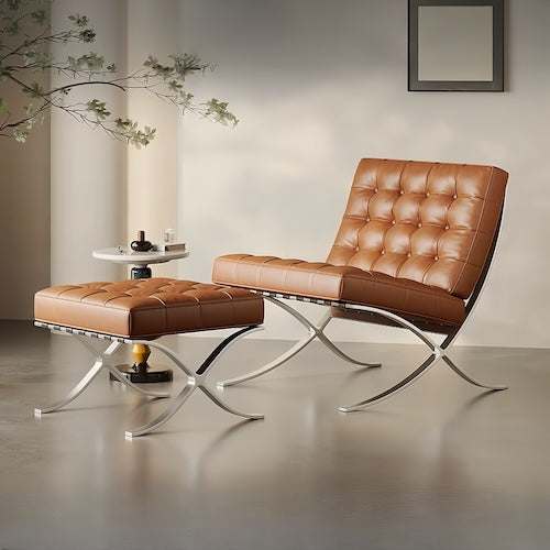 Barcelona Chair - Premium Leather Seating Solutions - orangme.com