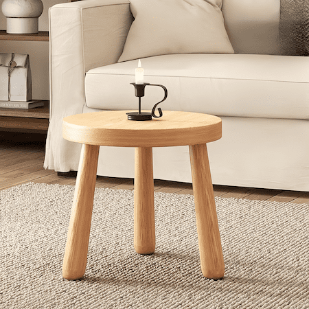 Small Wood Stool | Discover the Joy of Relaxation - Orangme