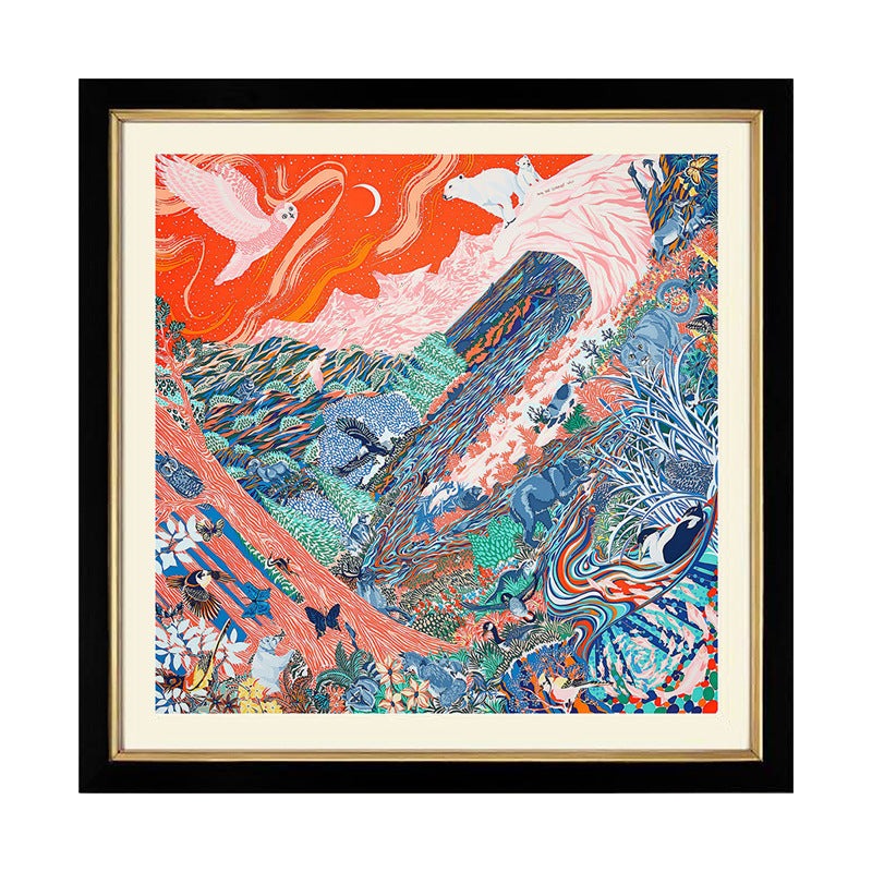 Large Abstract Wall Art | Bold and Expressive Designs - Orangme