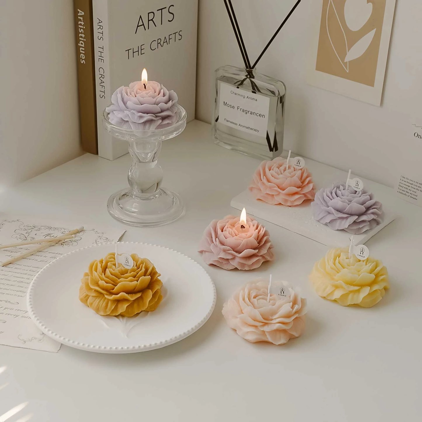 lavender candle
