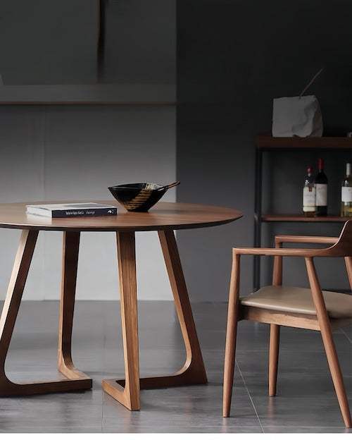 Solid Wood Dining Room Table | Classy Oak Dining Table - Orangme