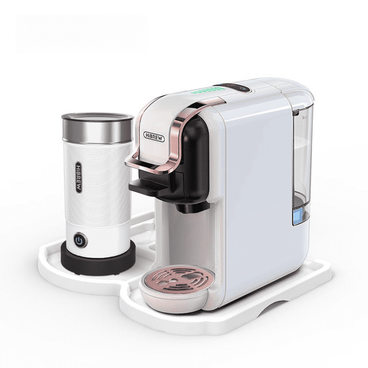 Multiple 5 in 1 White Coffee Maker - Orangme