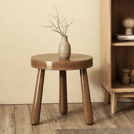 Small Wood Stool | Discover the Joy of Relaxation - Orangme