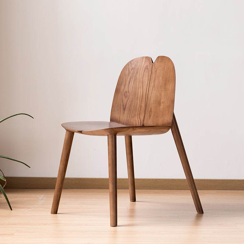 Stylish Wood Chair | Organic Elegance for Your Home Décor - Orangme