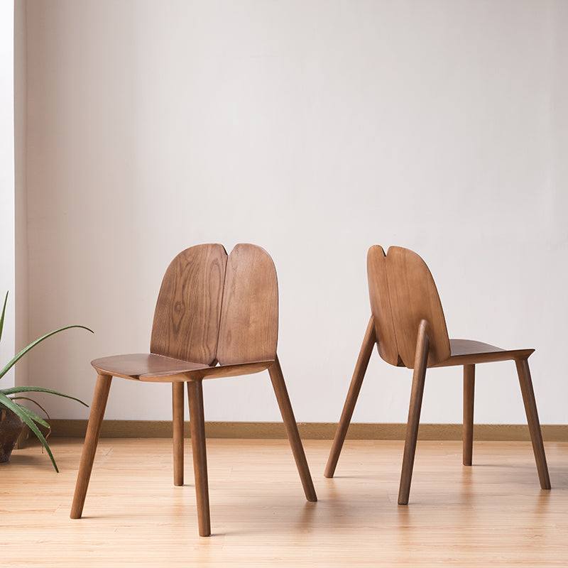 Stylish Wood Chair | Organic Elegance for Your Home Décor - Orangme