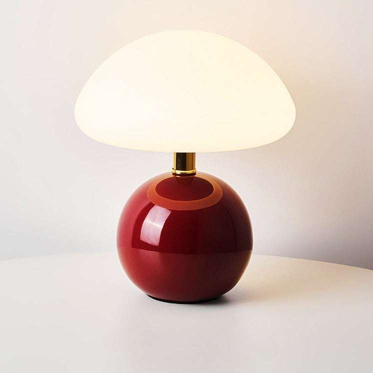 White Mushroom Lamp  | Flower Bud Table Lamps Night Lights - Orangme