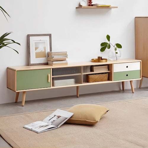 Elegant Corner TV Cabinet | A Masterpiece of Style and Practicality - Orangme