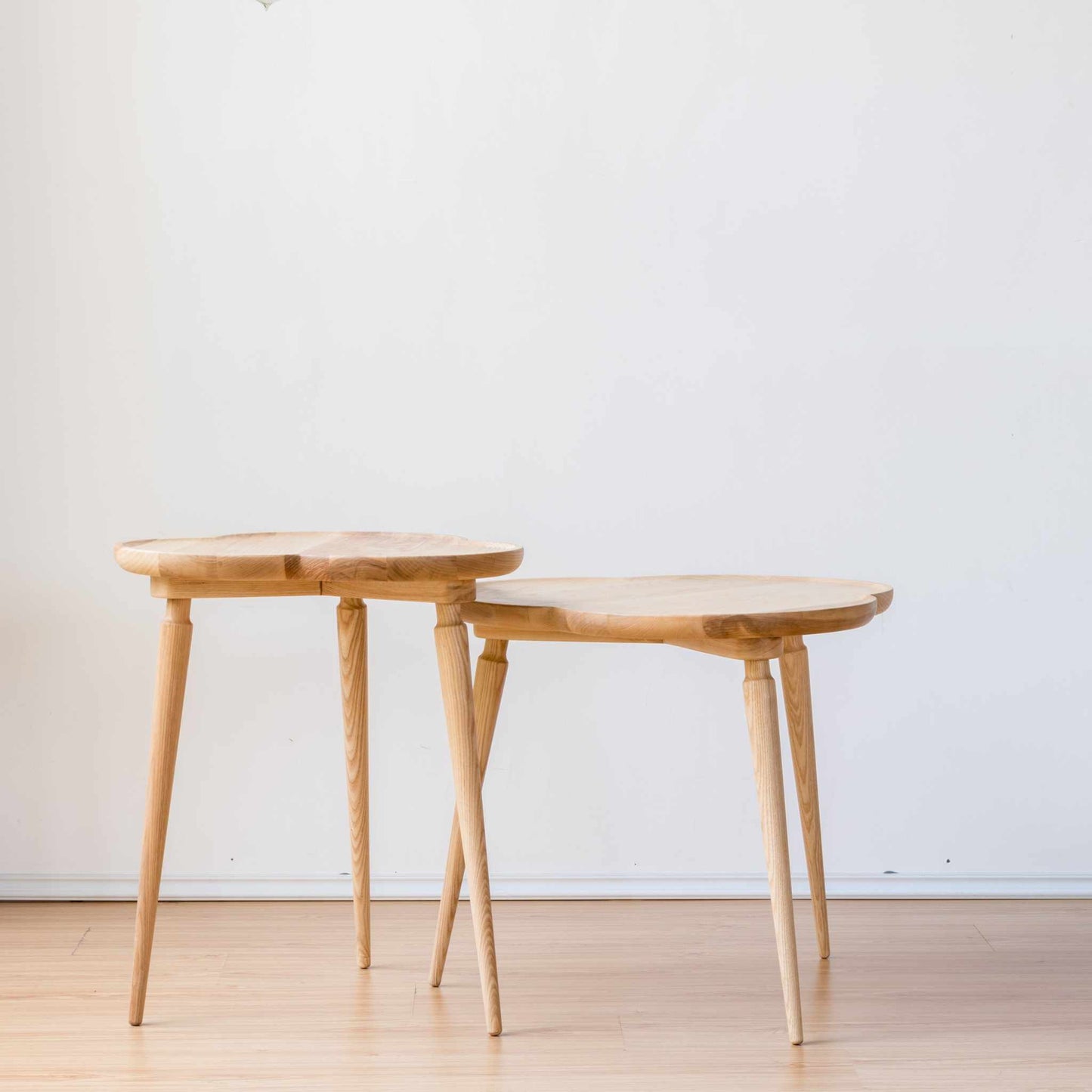 wooden coffee table