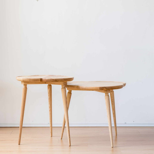 wooden coffee table