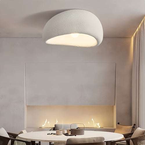 Japanese Wabi Sabi Led Ceiling Light | Timeless Aesthetic - Orangme