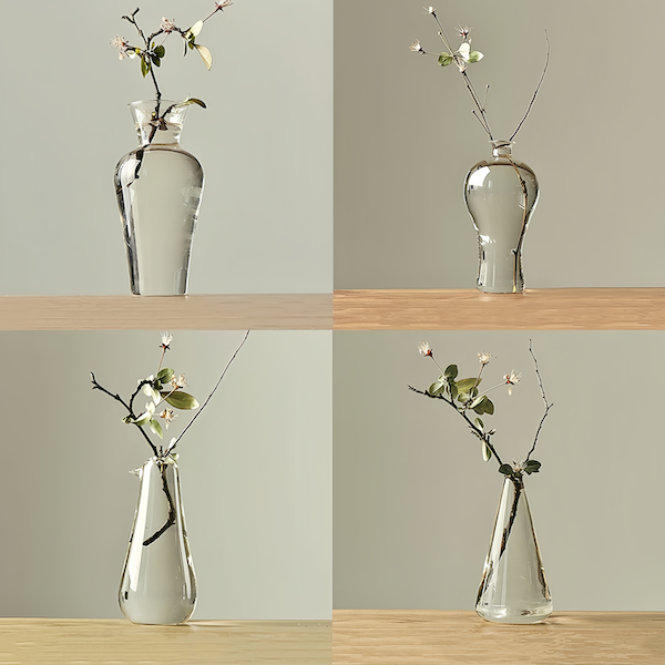 Glass Vases | Celestial Glass Blooms - Orangme