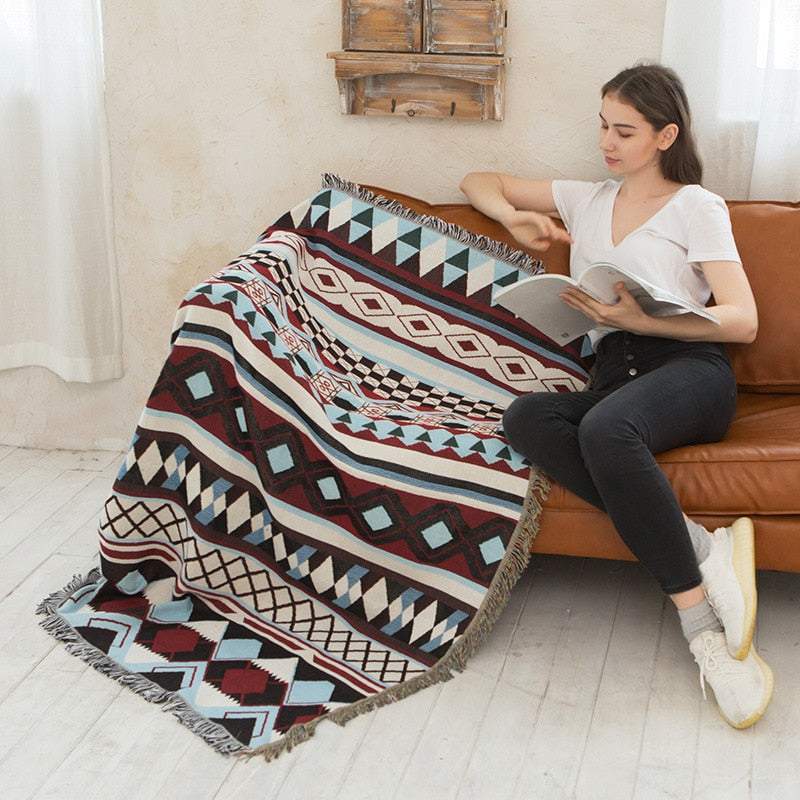 Quilted Throw Blanket | Ultimate ComfortOrangme