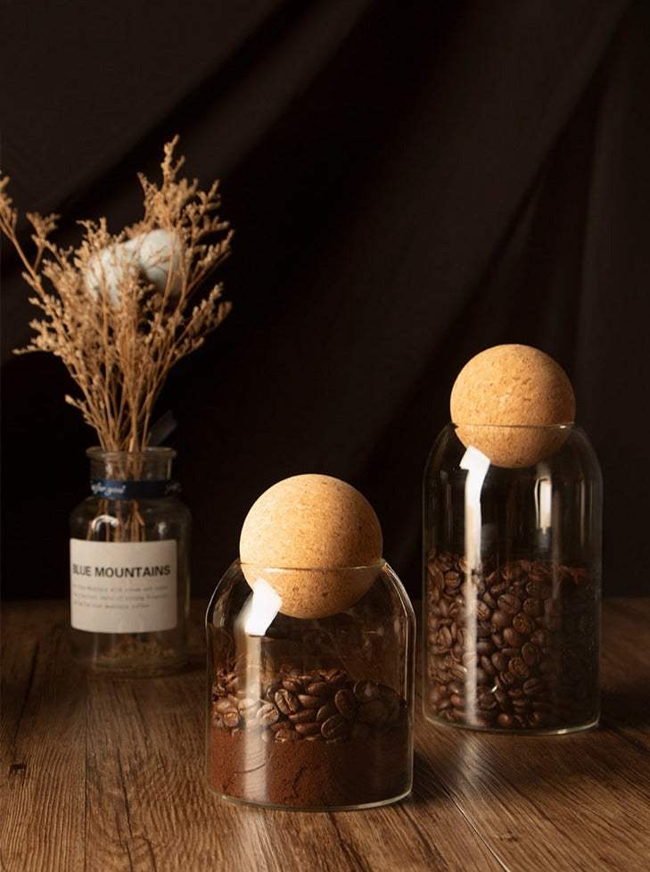 storage glass jars, orangme.com
