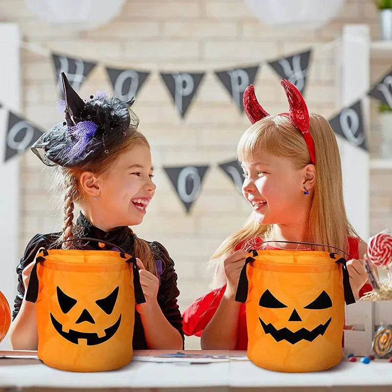 Trick or Treat Bucket | Halloween Bucket | Candy BucketOrangme