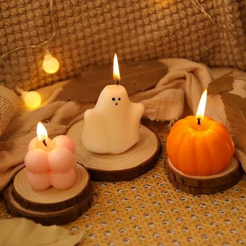 Halloween Pumpkin Candle | Candle Gift Set - Orangme