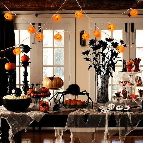 Halloween 1.5M/3M Battery Operated Led String LightsOrangme