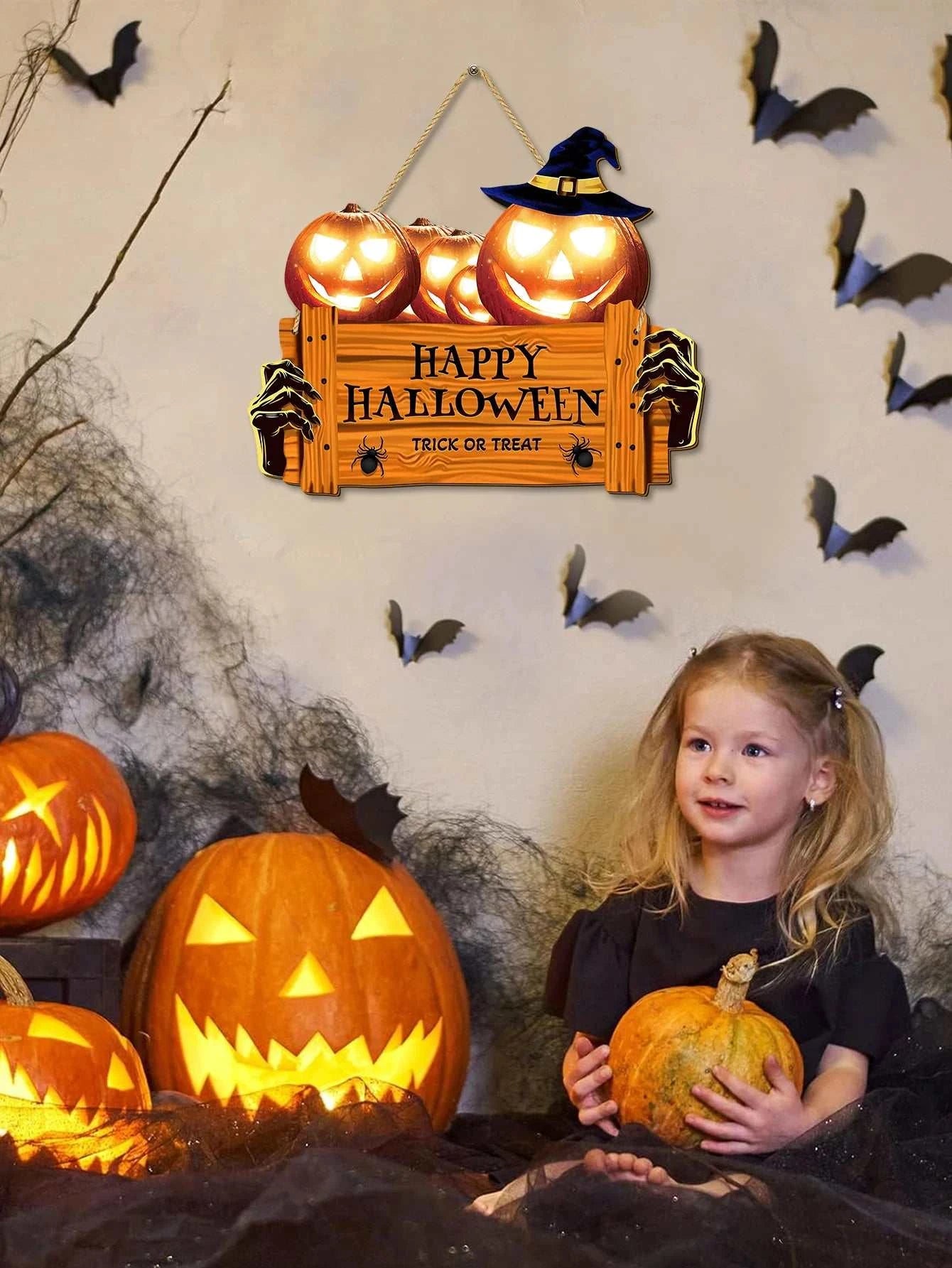Halloween Wall Decor | Home, Party, Bar Halloween Decor - Orangme