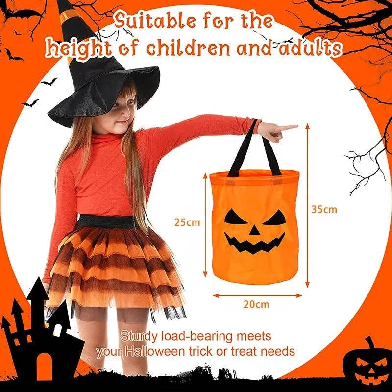 Trick or Treat Bucket | Halloween Bucket | Candy BucketOrangme