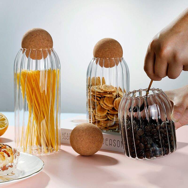 Storage Glass Jars - Orangme