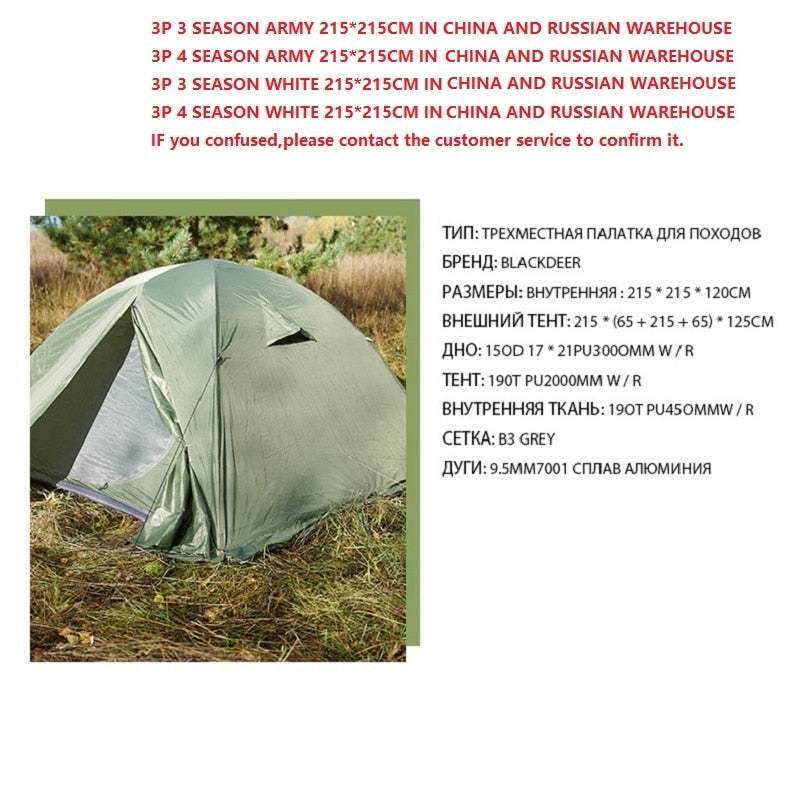 Large Camping Tent | Ultimate All-Season Camping Shelter