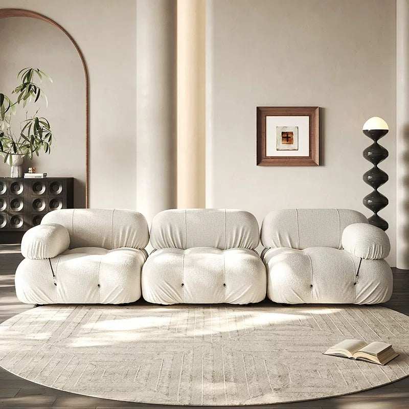 Modern Sectional Sofa Combinations - Flexible Fabric Modules Sofa