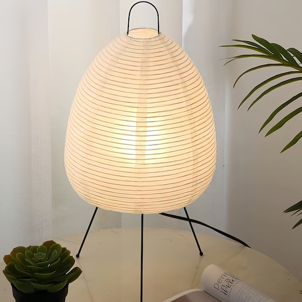Japanese  Rice Paper Desk Lamp - orangme.com