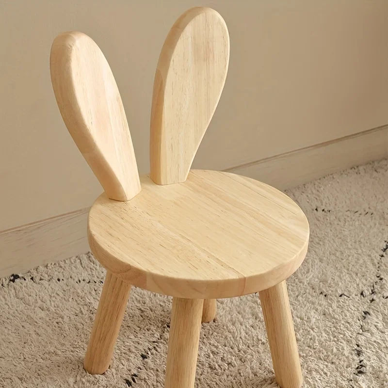 Kids Desk Chair - Adorable Rabbit Eared Design for Little Learners - orangme.com