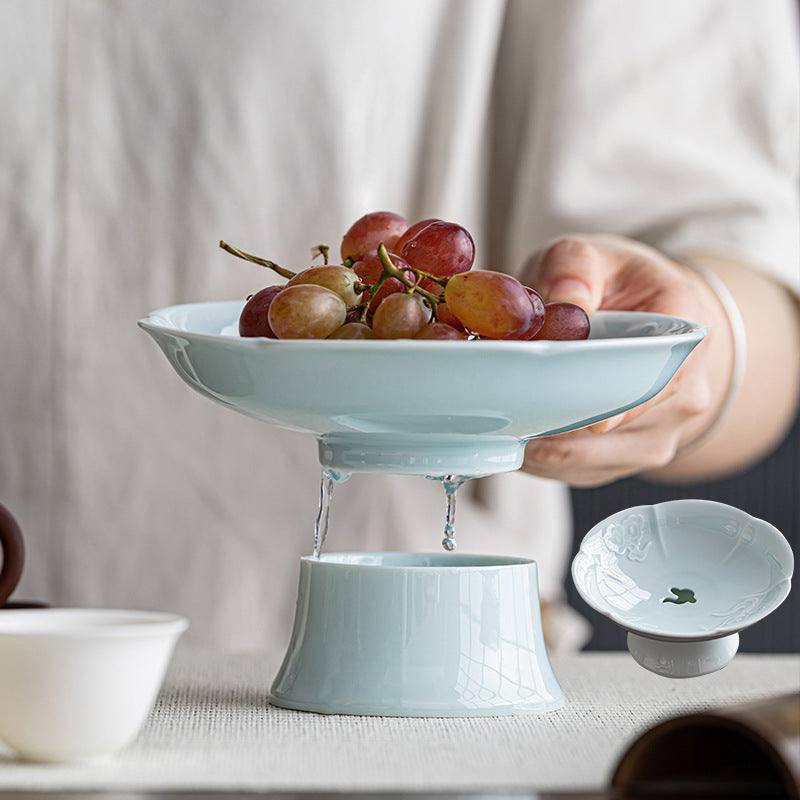 Li Ziqi Zen Fruit Plates Zen Tea Set - Orangme.com