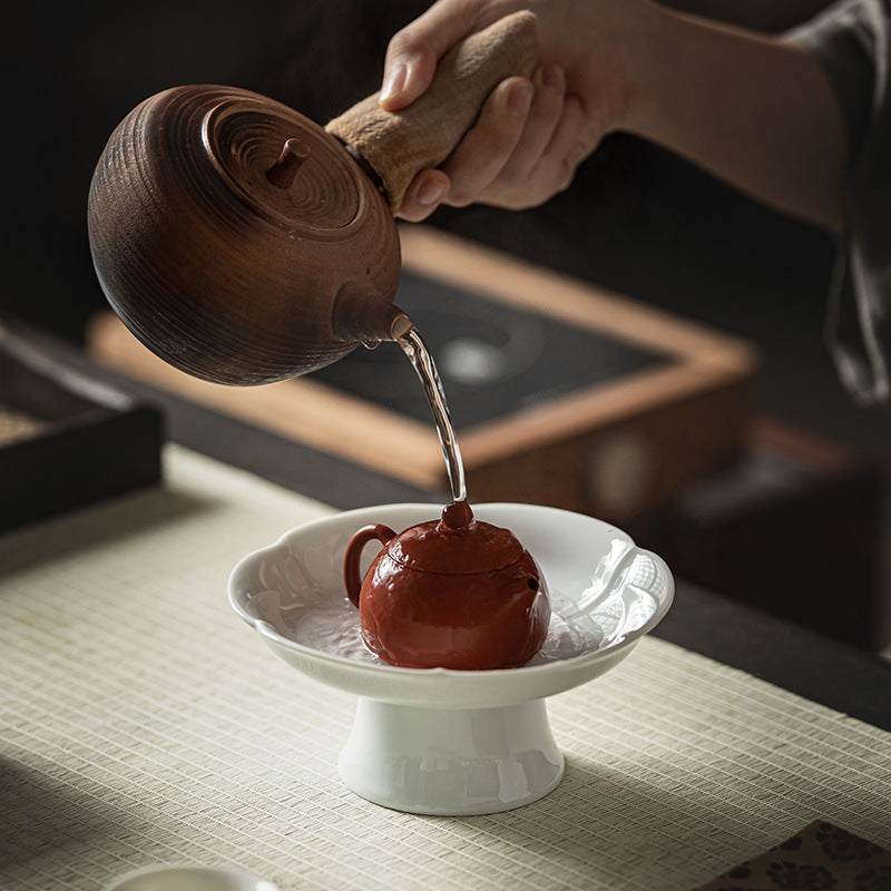 Li Ziqi ceramic zen tea set - orangme.com