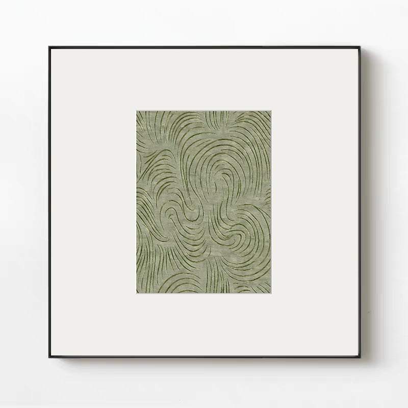 Green Wall Art|Artistic Escape - Orangme