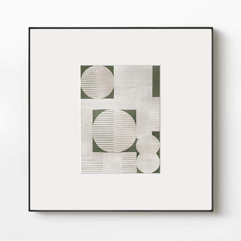 Green Wall Art|Artistic Escape - Orangme