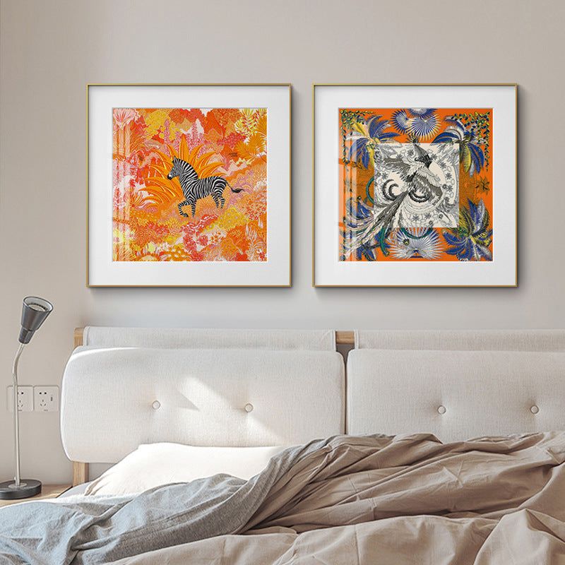 Abstract Bedroom Wall Art