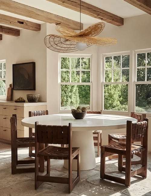 Wabi-Sabi Rattan Pendant Light - Zen Aura for Every Space - orangme.com