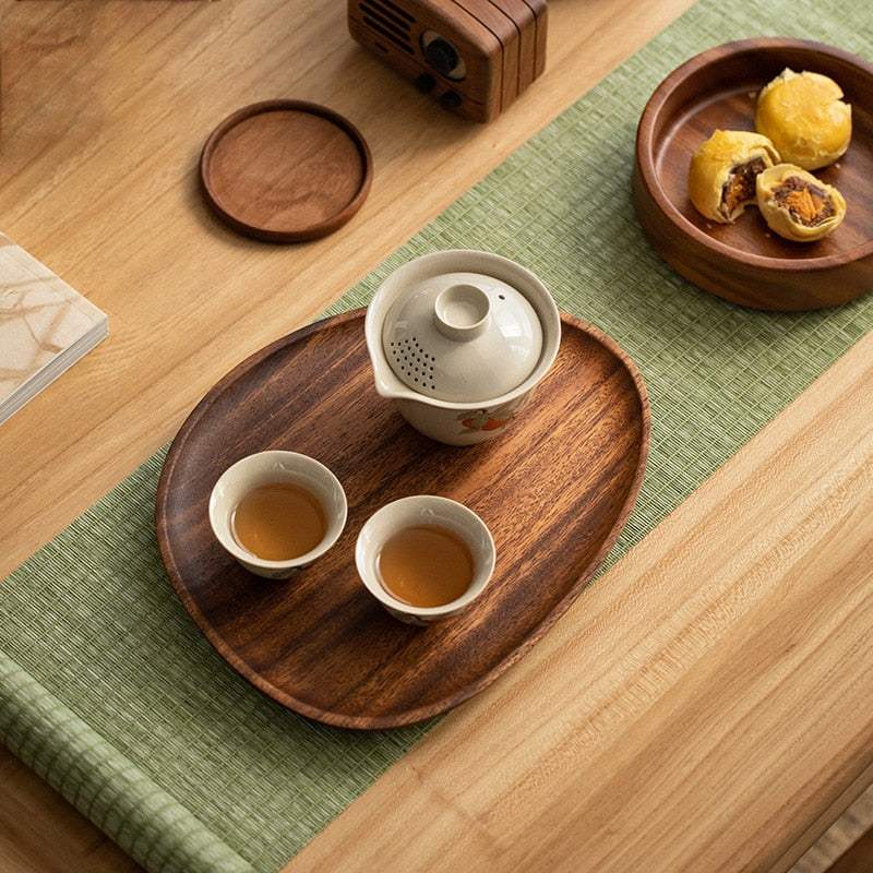 Decorative Wooden Plates | Classy Design - Orangme
