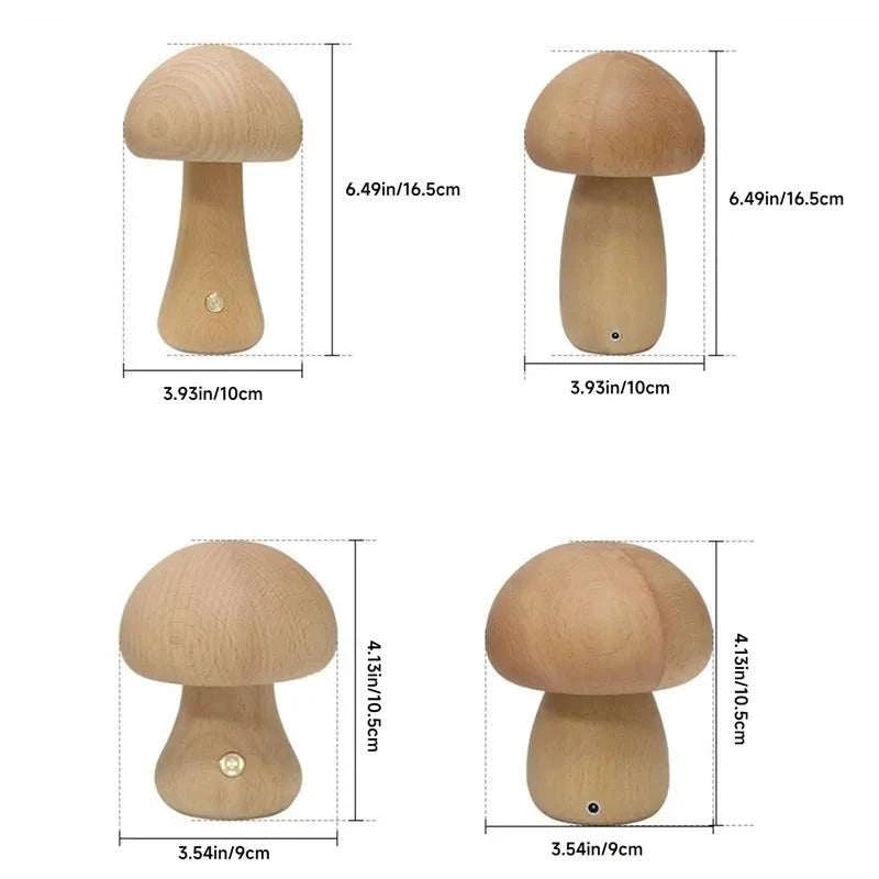 Cute Mushroom Night Light | Whimsical Bedroom Décor - Orangme
