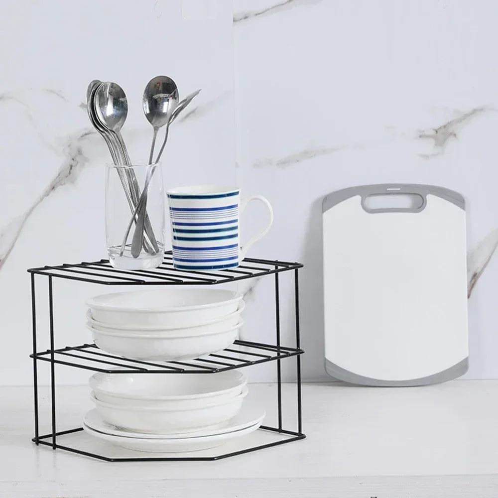 Kitchen Corner Shelf 3 Tier Storage for Organized Kitchens - orangme.com