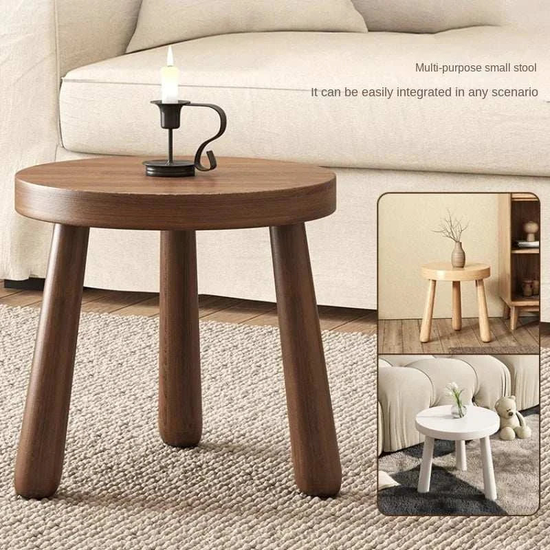 Small Wood Stool | Discover the Joy of Relaxation - Orangme