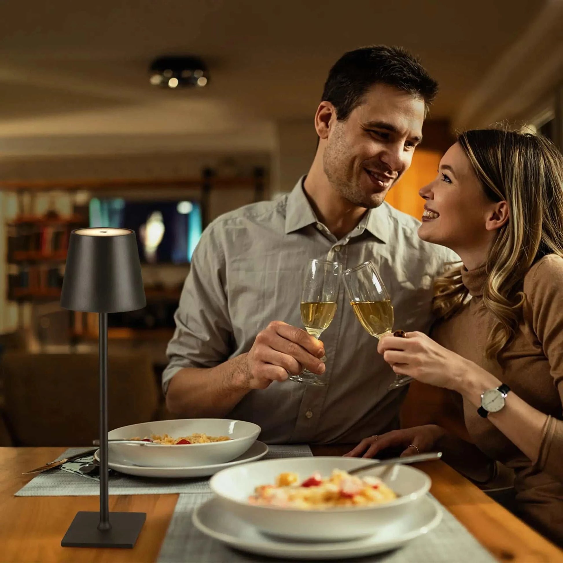 Cordless Dining Table Lamp | Bright and Eco-Friendly Light - Orangme