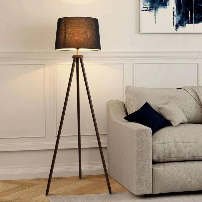 Mid-Century Tripod Floor Lamp | Timeless Charm