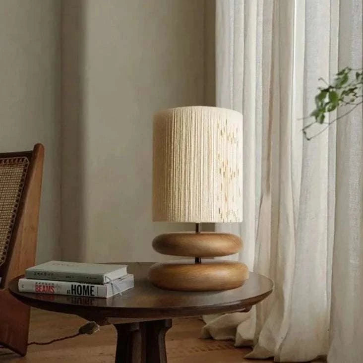Japanese Style Wood Table Lamp | Embrace Elegance and Serenity