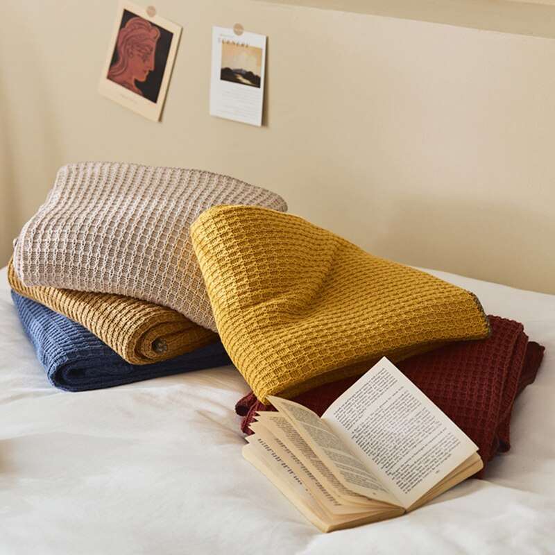 Cotton Waffle Blanket | Endless Warmth at HomeOrangme