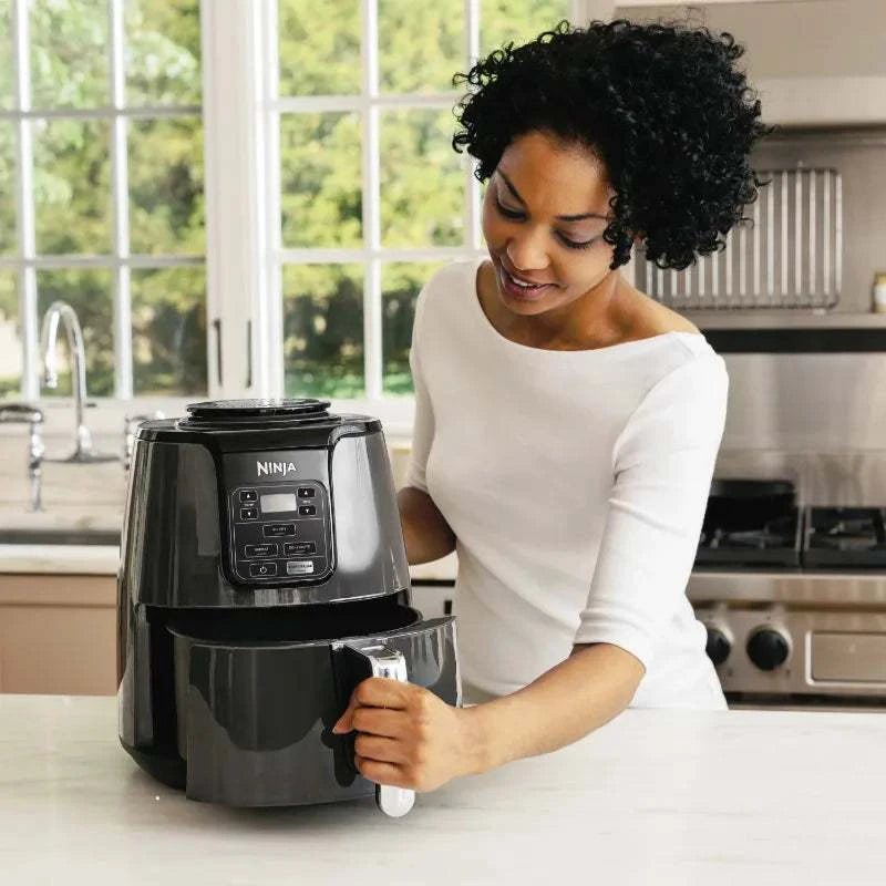 Ninja Air Fryer Sale | 4QT Air Fryer, Black, AF100WM - Orangme