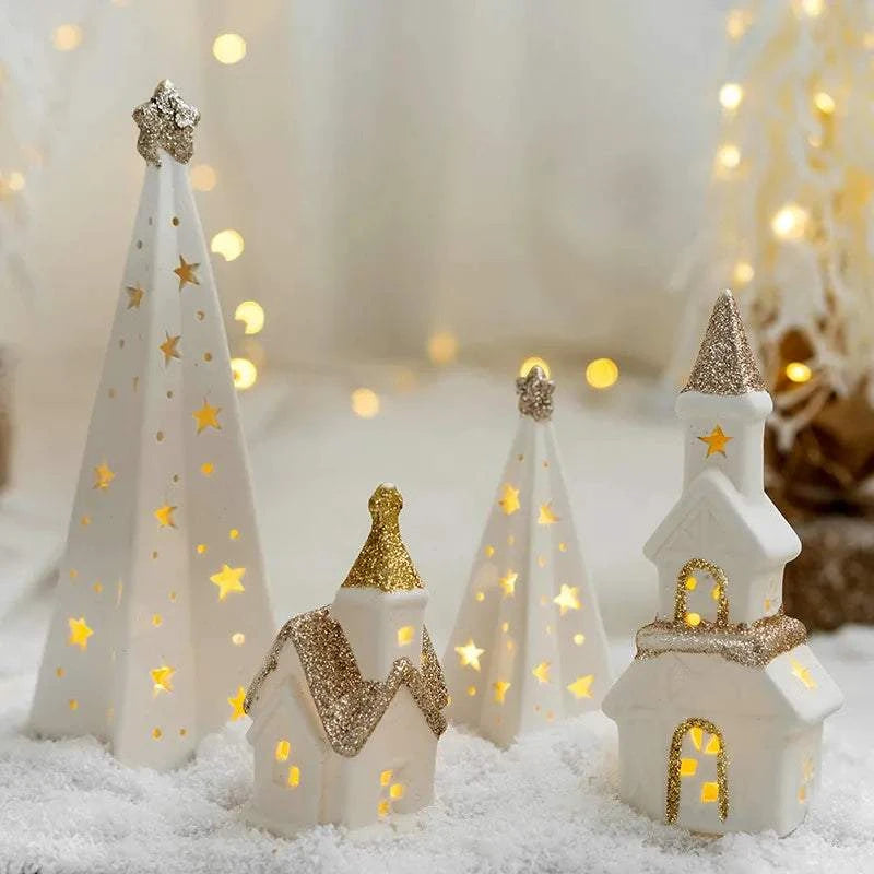 Christmas Ceramic Ornament | Ambiance Lights DecorOrangme