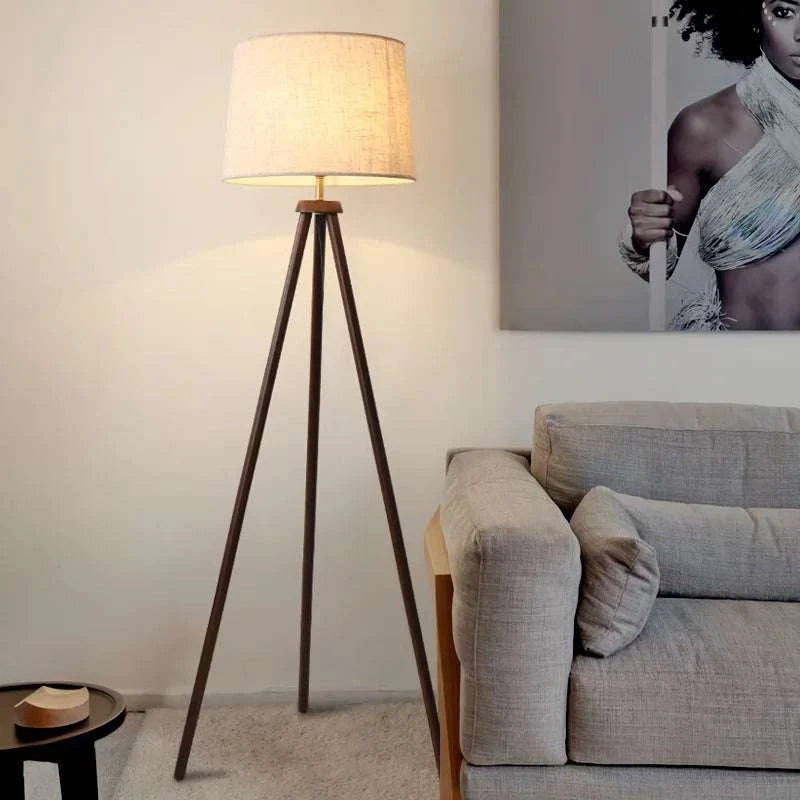Mid-Century Tripod Floor Lamp | Timeless Charm