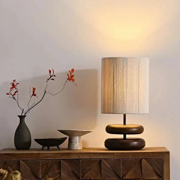 Japanese Style Wood Table Lamp | Embrace Elegance and Serenity