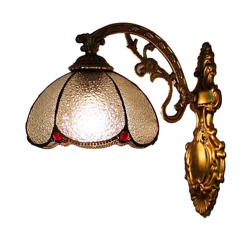 Stained Glass Wall Sconce - Add European Style to Any Room