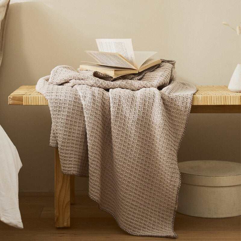 Cotton Waffle Blanket | Endless Warmth at HomeOrangme